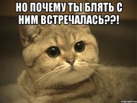 Но почему ты блять с ним встречалась??! 