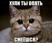 хули ты опять смеёшся?