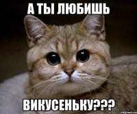 А ты любишь Викусеньку???