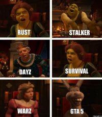 Rust DayZ WarZ Stalker survival Gta 5