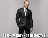  Стетхем котиков не постит