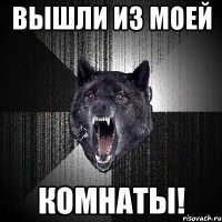 Вышли из моей Комнаты!