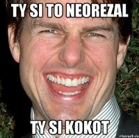 Ty si to neorezal Ty si kokot