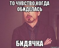 То чувство,когда обиделась Бидячка