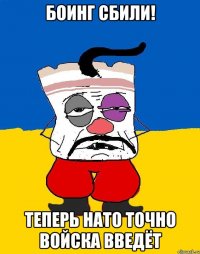 боинг сбили! теперь нато точно войска введёт