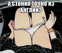 А стоник точно из Англии? 