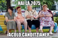 hai la 2075 Acolo canditzianer