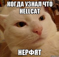 когда узнал что Hellcat нерфят