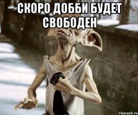 Скоро Добби будет свободен 