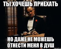 ты хочешь приехать но даже не можешь отнести меня в душ