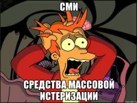 СМИ СРЕДСТВА МАССОВОЙ ИСТЕРИЗАЦИИ