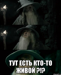  Тут есть кто-то живой ?!?