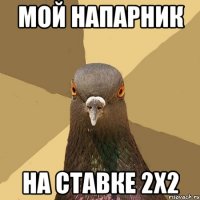 мой напарник на ставке 2x2