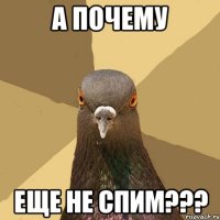 а почему еще не спим???