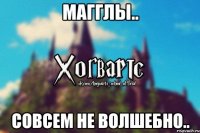 магглы.. совсем не волшебно..