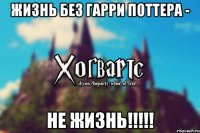 Жизнь без Гарри Поттера - НЕ ЖИЗНЬ!!!!!