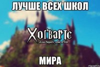 Лучше всех школ мИРа