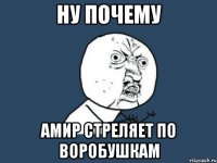 Ну почему Амир стреляет по воробушкам