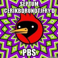 Septum cerikbdrundtjfry d PBS