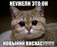 Неужели это он Новыййй Вискас!!!!!!!!