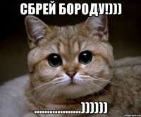 Сбрей бороду!))) ………………))))))