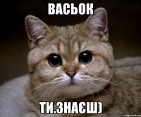 Васьок ти.знаєш)