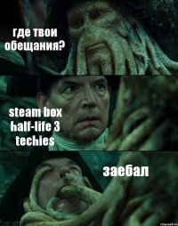 где твои обещания? steam box half-life 3 techies заебал