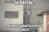  дым от шашлыков не нужен?