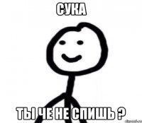 Сука Ты че не спишь ?