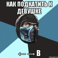 Как подкатить к девушке ← → B