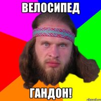 велосипед гандон!