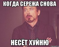 Когда Сережа снова Несёт хуйню