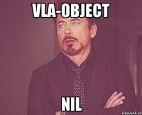 vla-object nil