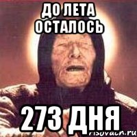 До лета осталось 273 дня