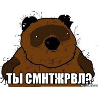  ты смнтжрвл?