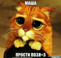 маша прости позя=3