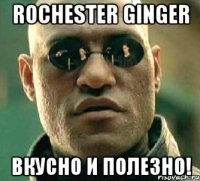 Rochester Ginger вкусно и полезно!