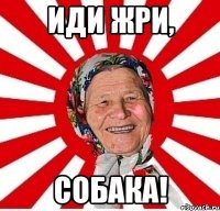 Иди жри, СОБАКА!