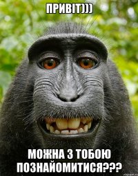 привіт))) можна з тобою познайомитися???