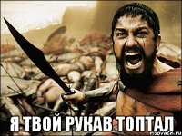  я твой рукав топтал