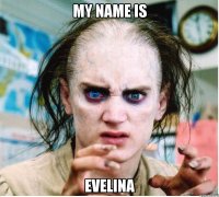 my name is evelina