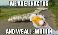 we are: ENACTUS and we all : WIIIIIIN