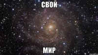 свой мир