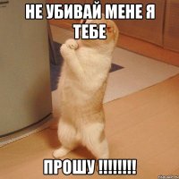 не убивай мене я тебе прошу !!!!!!!!