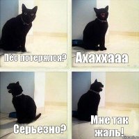 Пёс потерялся? Ахаххааа Серьезно? Мне так жаль!