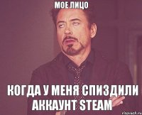 мое лицо когда у меня спиздили аккаунт Steam