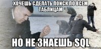 Хочешь сделать поиск по всем таблицам Но не знаешь SQL