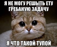 Я НЕ МОГУ РЕШЫТЬ ЕТУ ГРЕБАНУЮ ЗАДАЧУ Я ЧТО ТАКОЙ ТУПОЙ