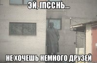 псс не хочешь немного друзей