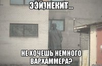 Эй, Некит не хочешь немного вархаммера?